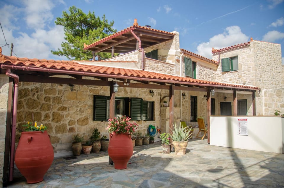 Property building, Patio, Day