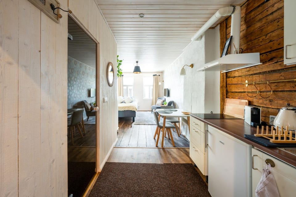 Garden Studio next to Telliskivi & Old Town Apartment in Tallinn