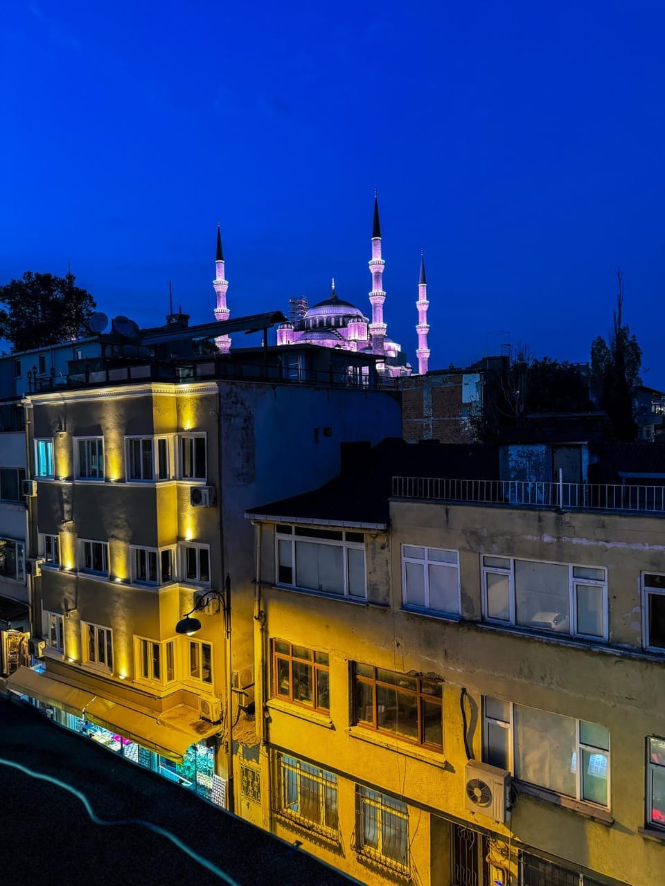 Night, City view