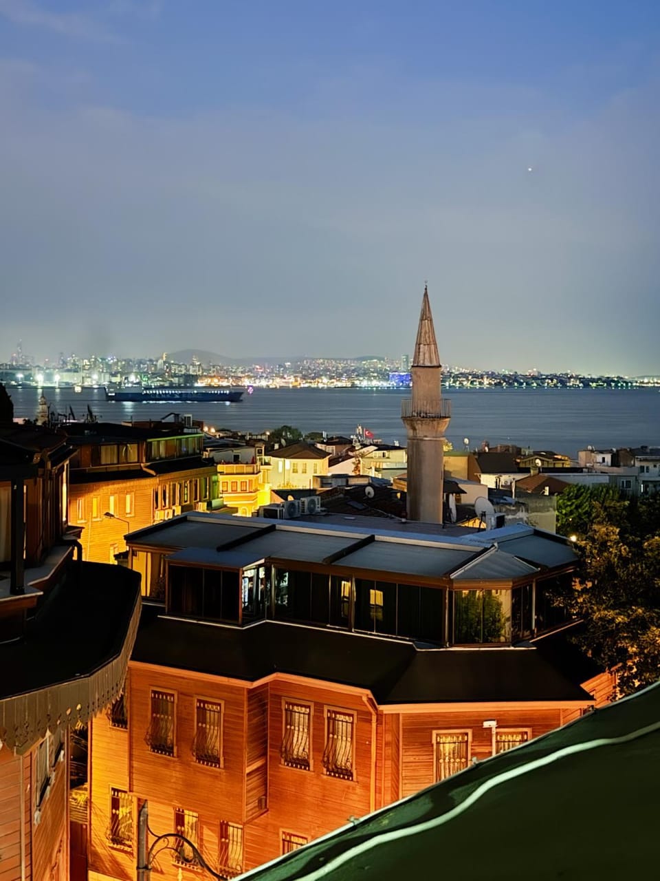 Night, Sea view