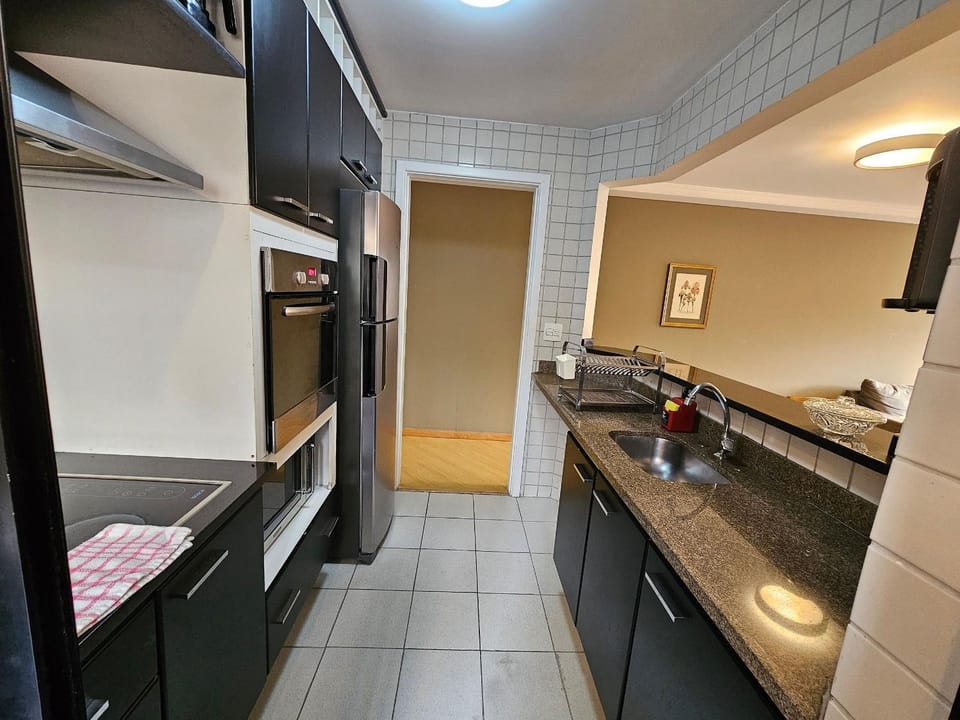 Flat Apart-Hotel com dois quartos e dois banheiros Apartment in Sao Paulo City