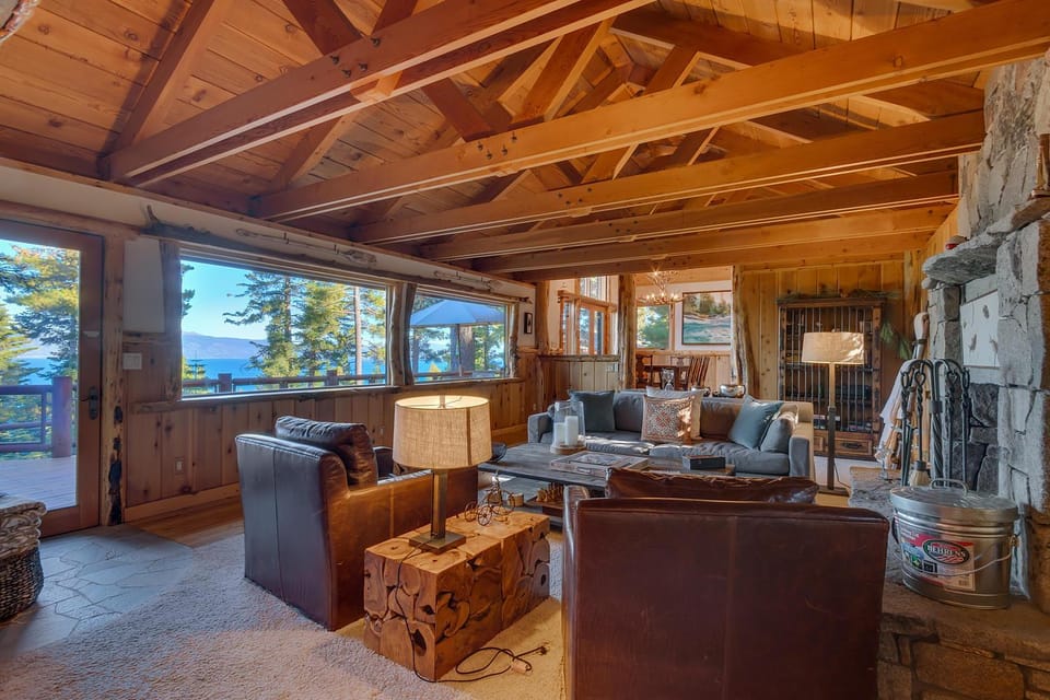 Huckleberry Haven by Tahoe Getaways - Luxury Lake View 4BR in North Lake with Private Hot Tub House in Lake Tahoe