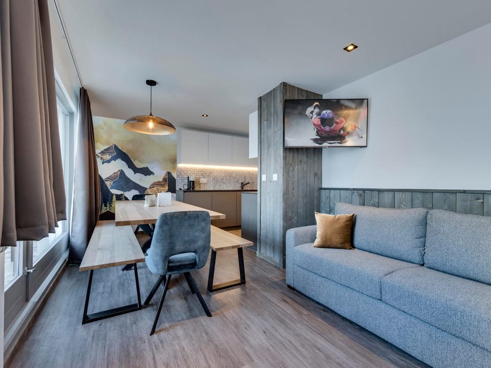 Appartement à Tignes le Lac pour 8 personnes, proche pistes, avec WiFi inclus - FR-1-641-29 Apartment in Tignes