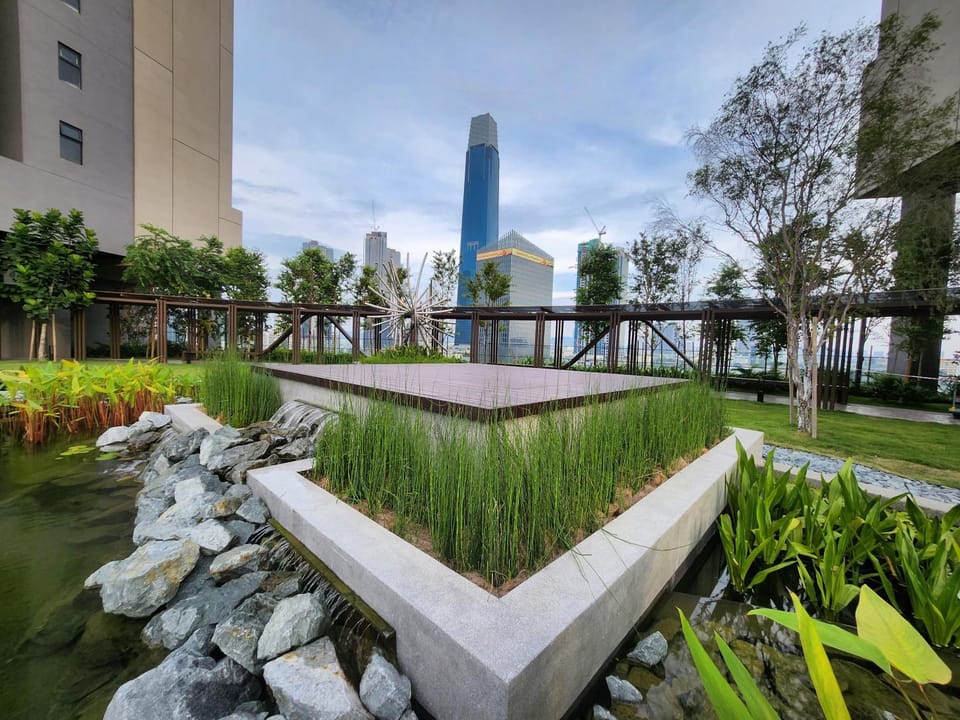 Property building, Day, Garden view