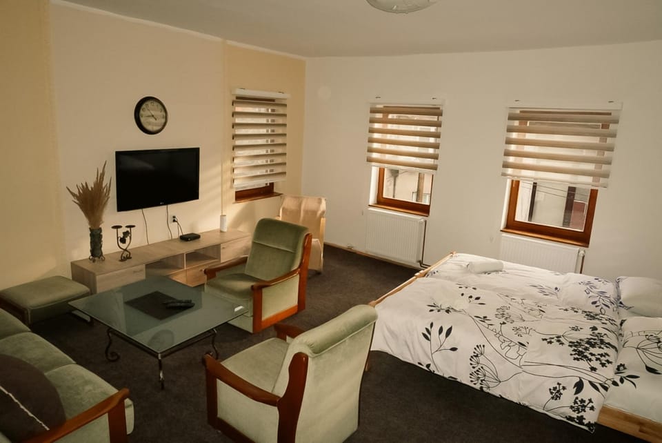 Bed, TV and multimedia, Photo of the whole room, Seating area