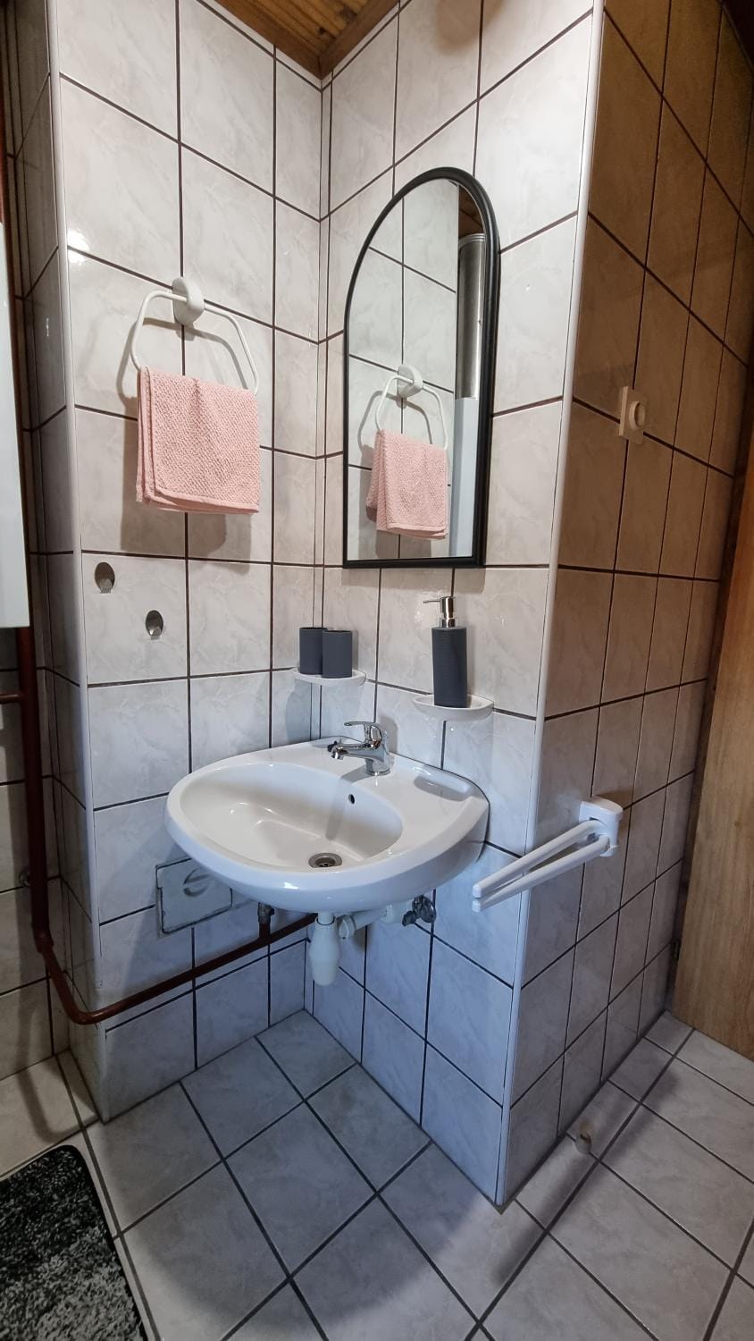 Shower, Bathroom, towels