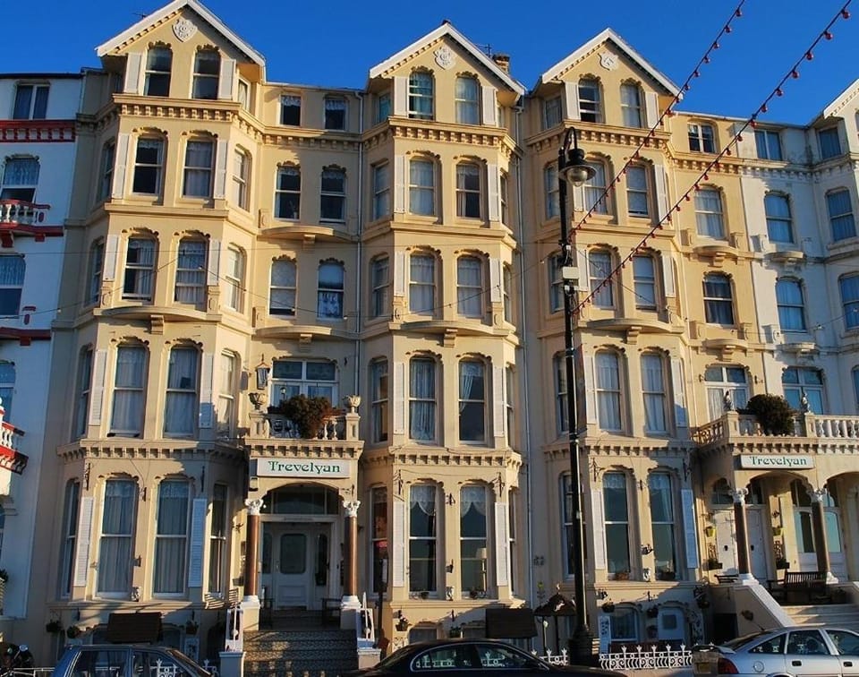 Property building, Sunset