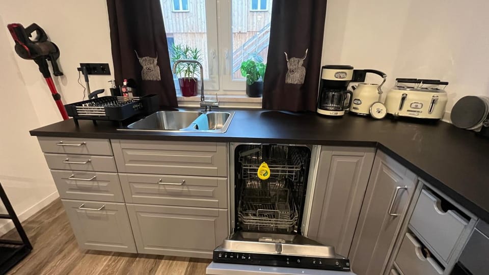 Kitchen or kitchenette, kitchen