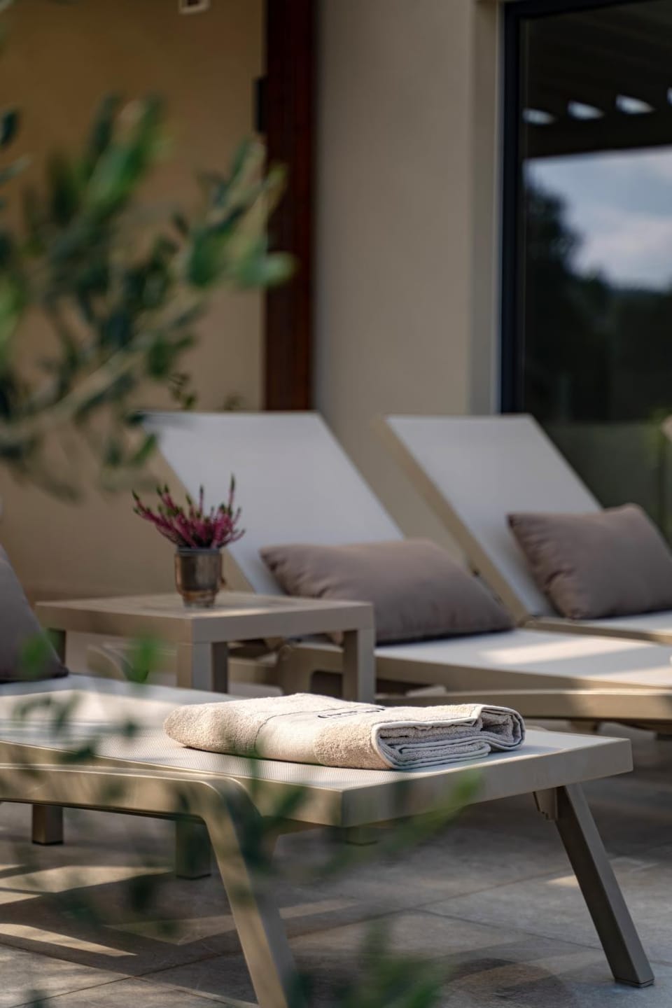 Balcony/Terrace, sunbed