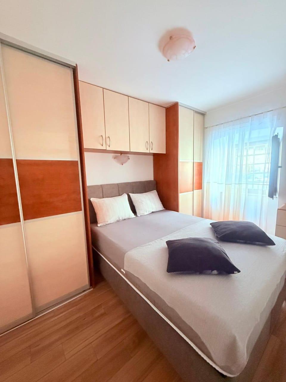 Bed, Bedroom, wardrobe