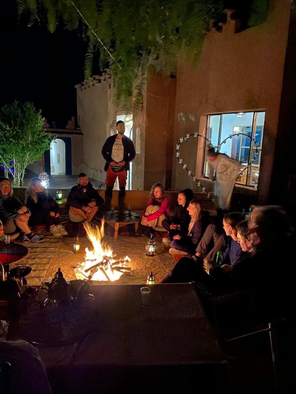 People, group of guests