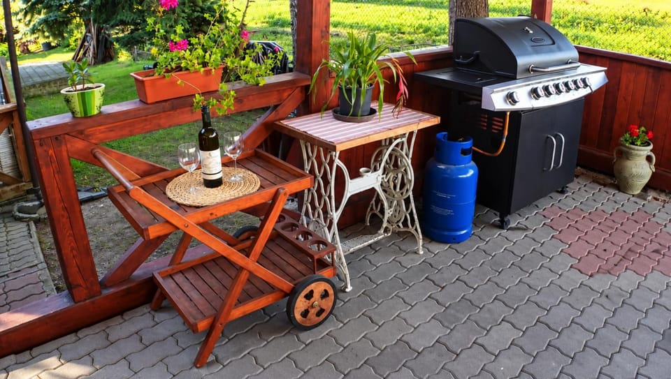 Patio, Day, BBQ facilities