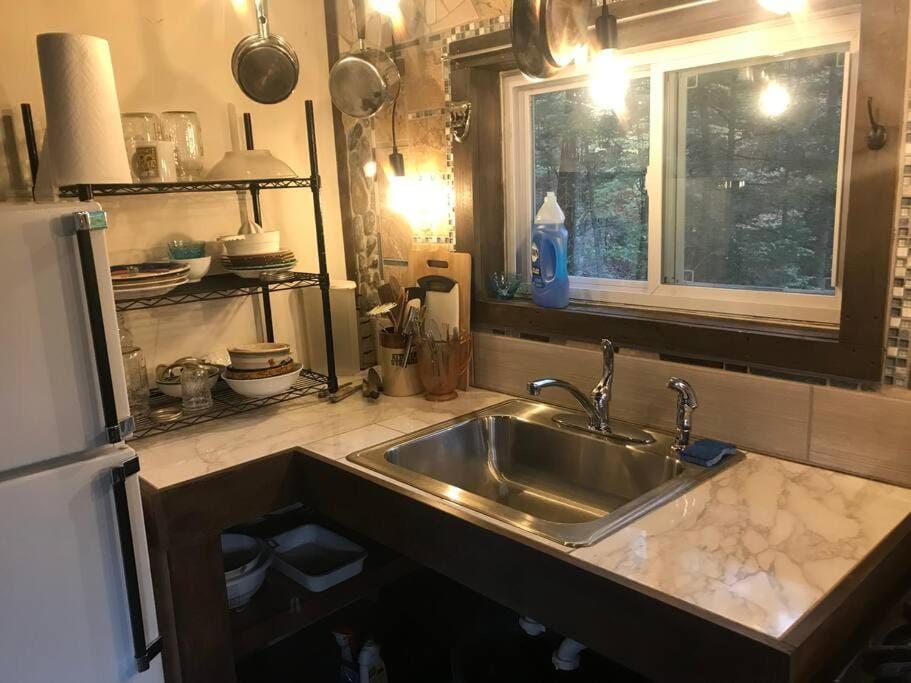 The Creek Cabin at Sky Hollow Cabin in Addison County