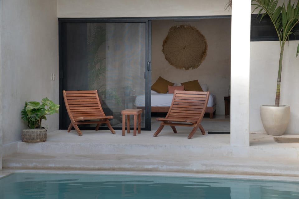 Patio, Day, Seating area, Pool view