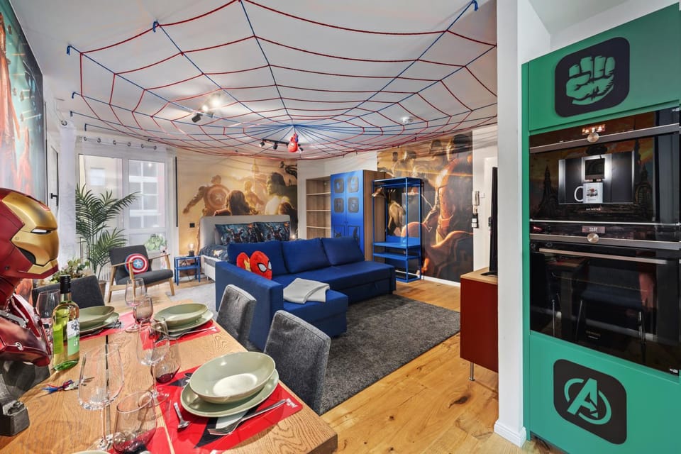 TV and multimedia, Kitchen or kitchenette, Living room, Seating area, Dining area, Evening entertainment