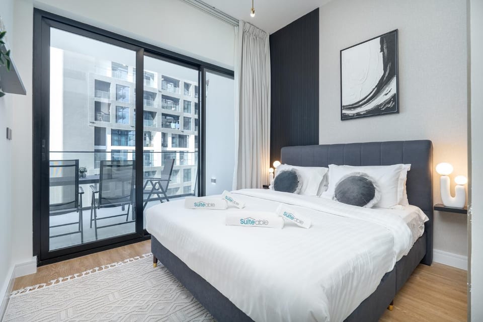 Elegant treat with Burj Khalifa view by Suiteable Apartment in Dubai