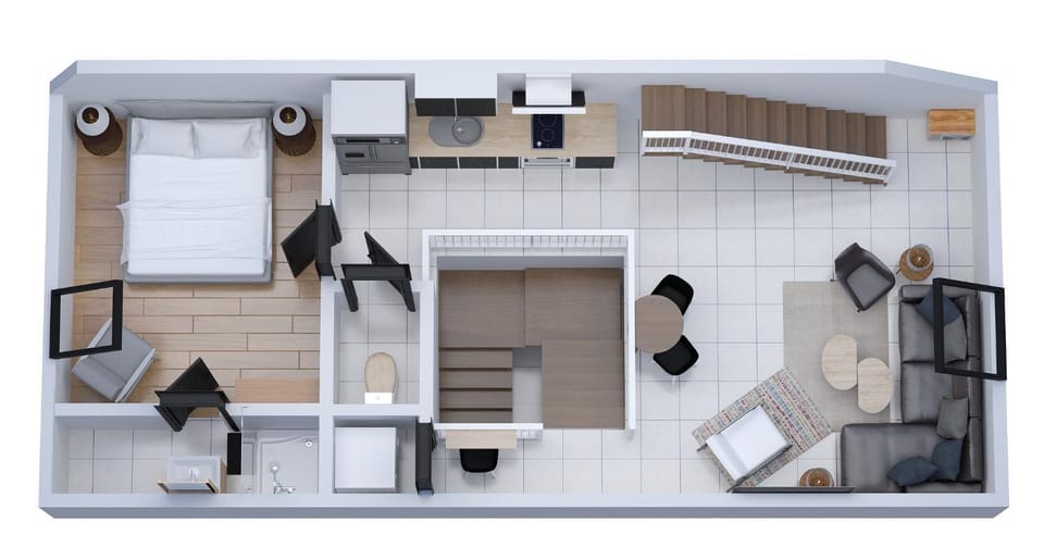 Living room, Seating area, Floor plan