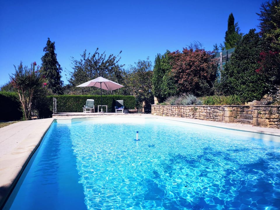 Pool view, Swimming pool, Swimming pool, sunbed