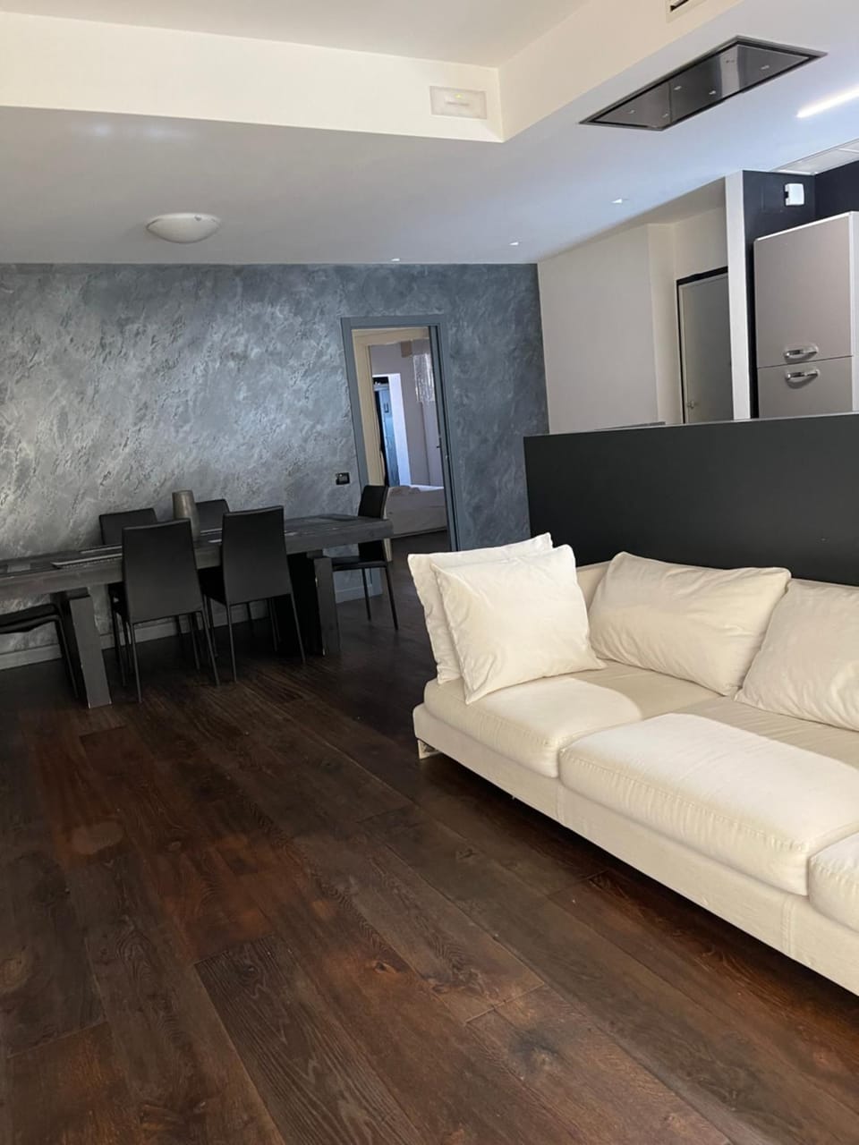 Kitchen or kitchenette, Living room, Seating area