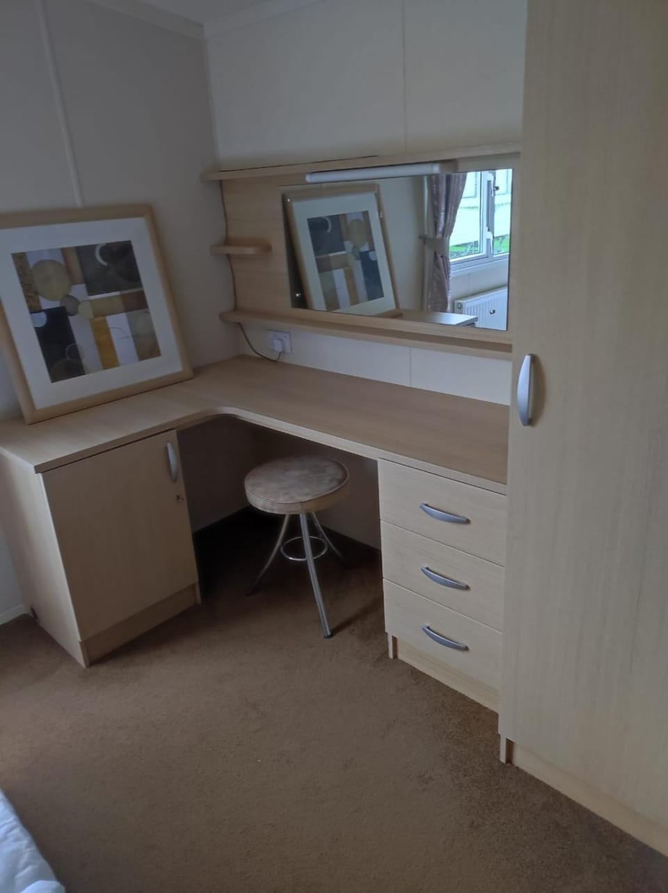 Bed, Photo of the whole room, Bedroom, wardrobe