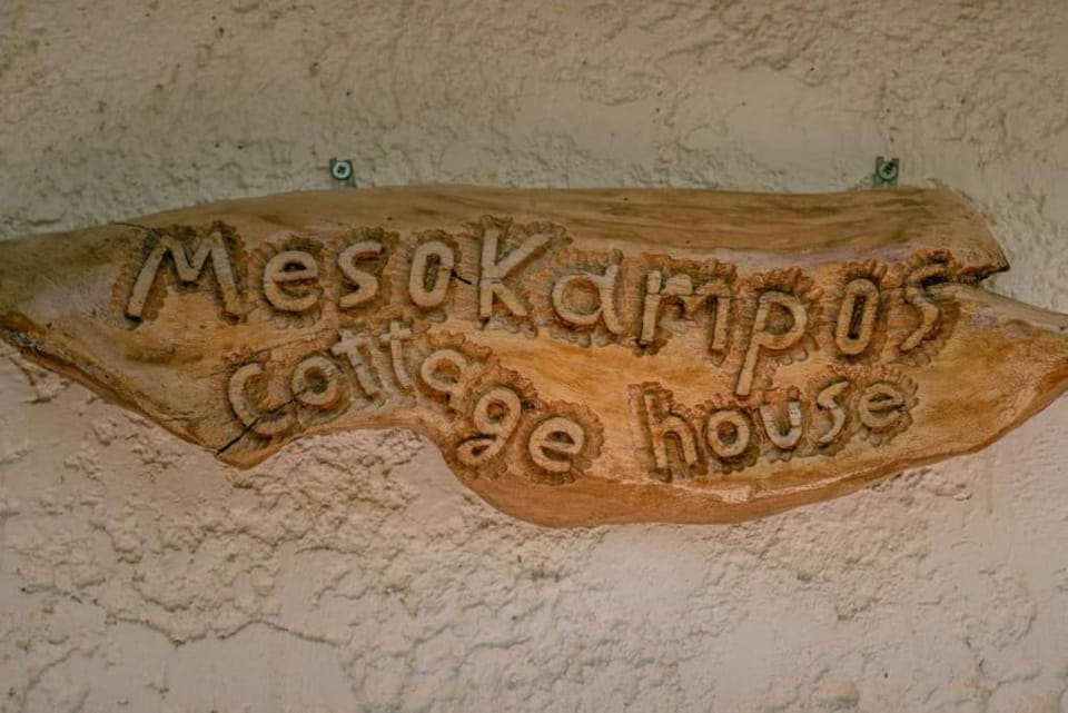 Beautiful cottage house at Mesokampos House in Samos, Greece
