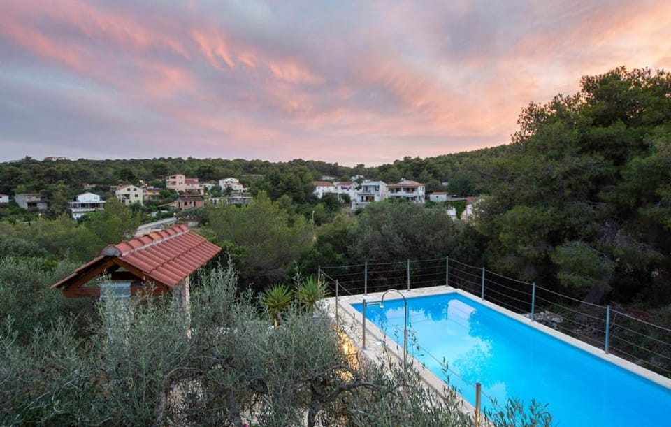 Natural landscape, Pool view, Swimming pool