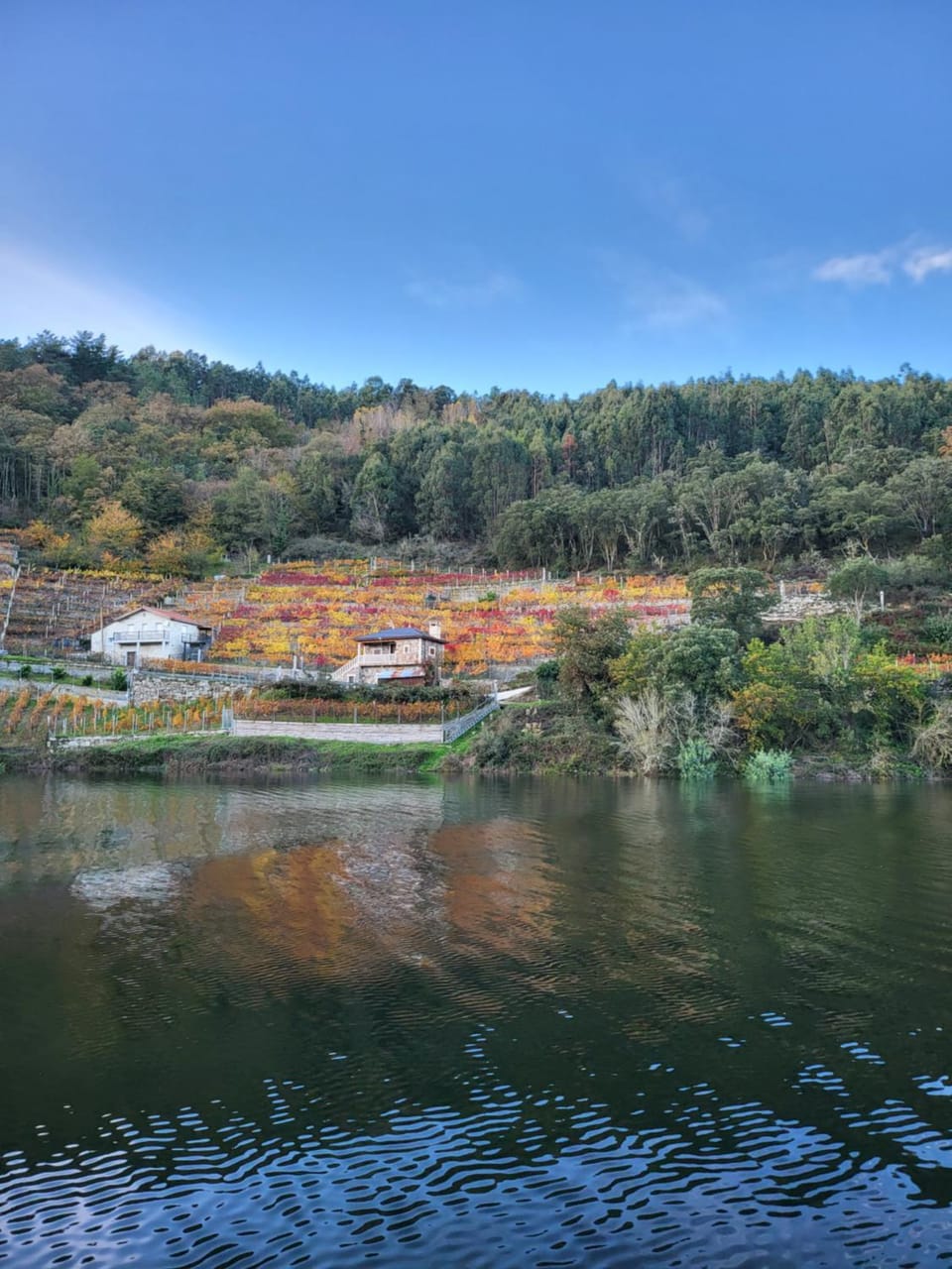Day, Natural landscape, Lake view, Mountain view, River view