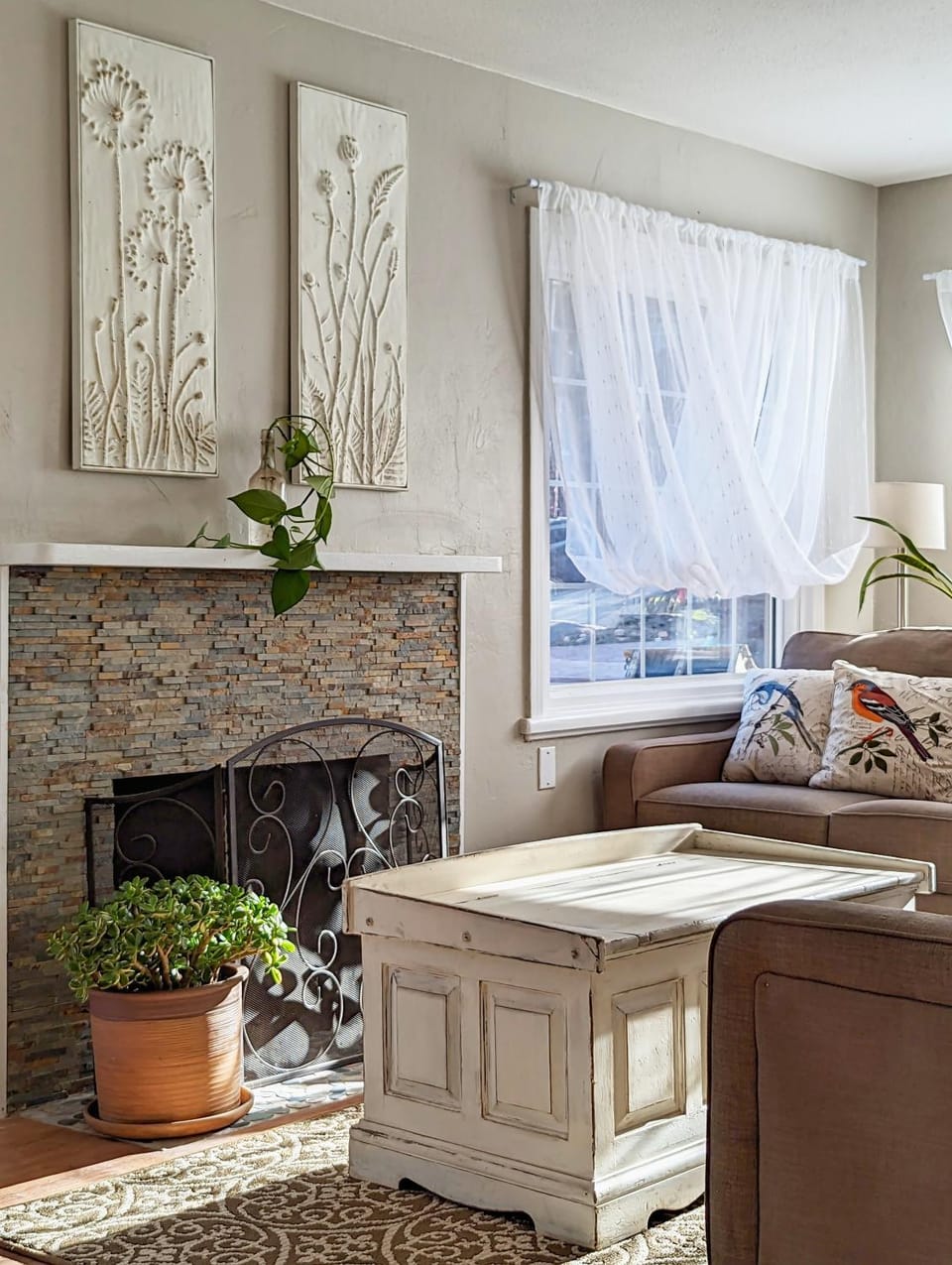Living room, Seating area, flat iron