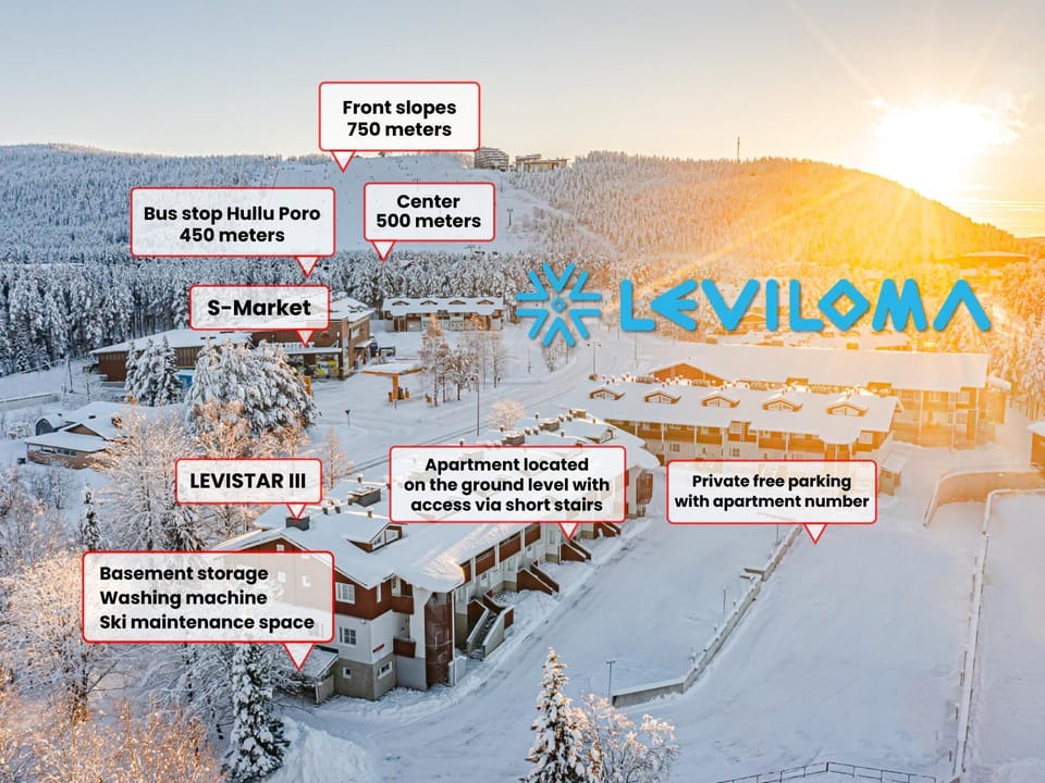 Leviloma - 21m2 B - Levi majoitus loma-asunto Levistar huoneisto - Levi accommodation Levistar apartment Apartment in Lapland
