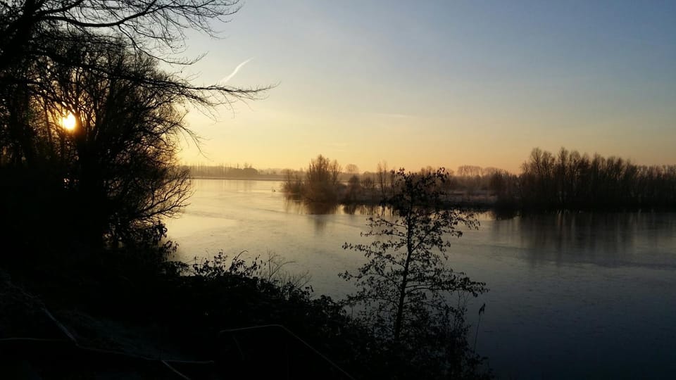 Winter, On site, Sunrise