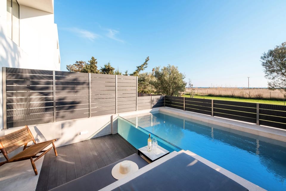 Natural landscape, Garden, View (from property/room), Balcony/Terrace, Pool view, Swimming pool, Swimming pool