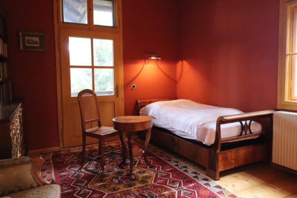 Property building, Living room, Bedroom