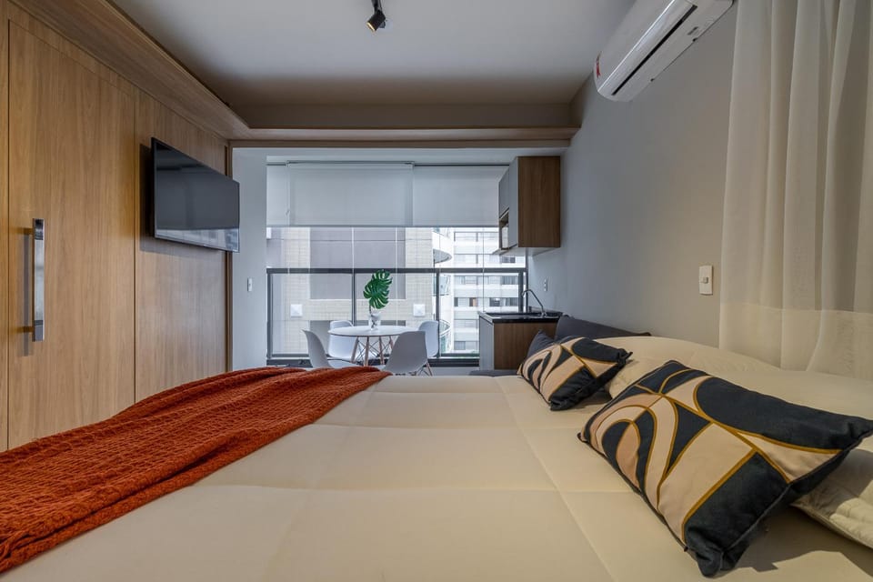 Communal lounge/ TV room, Bed, Photo of the whole room, Bedroom