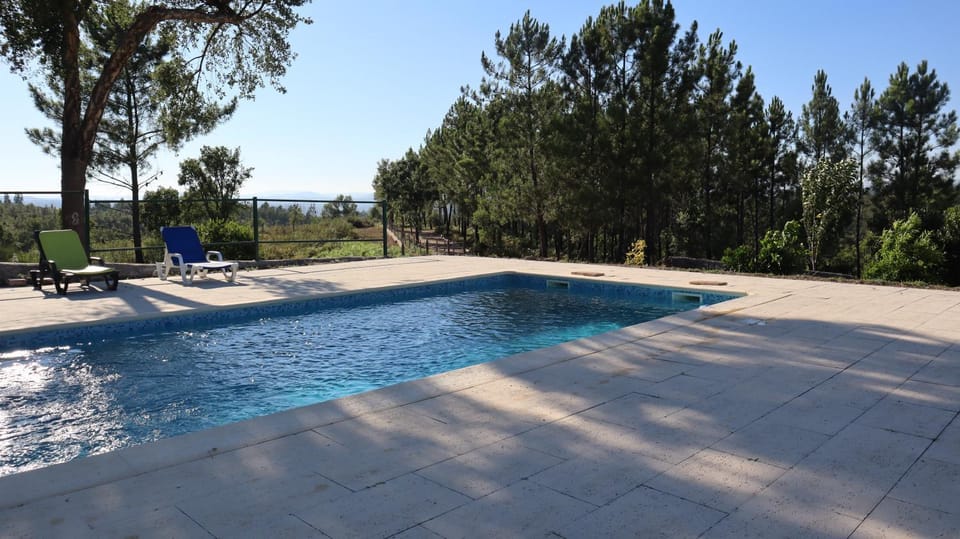 Pool view, Swimming pool, sunbed