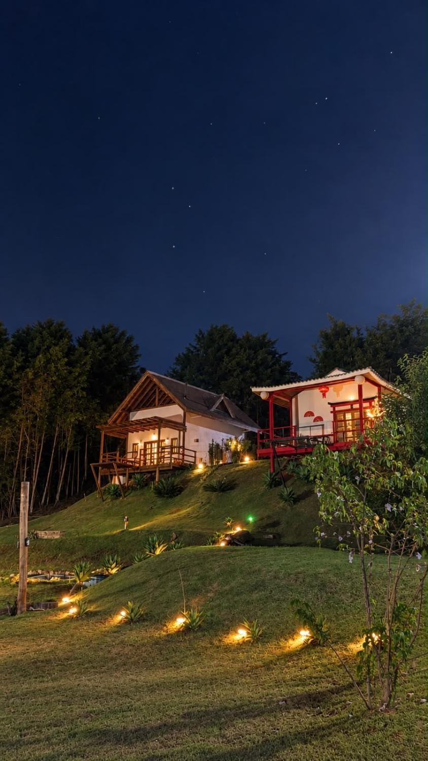 Mundarium - Chalés Temáticos com Hidromassagem e Cromoterapia Chalet in State of São Paulo