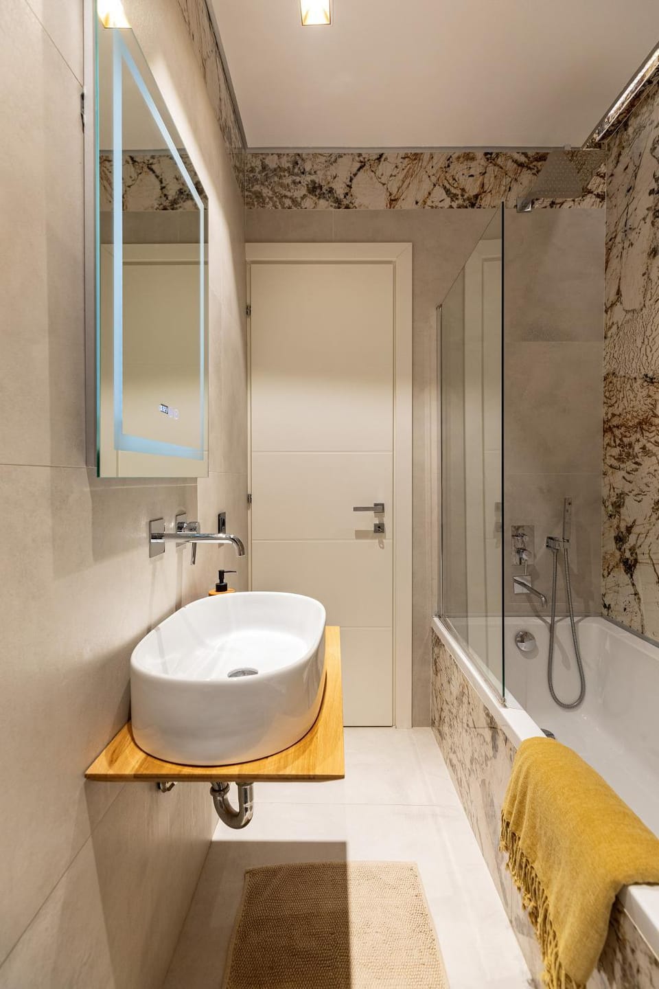Shower, Bathroom, Bath, towels