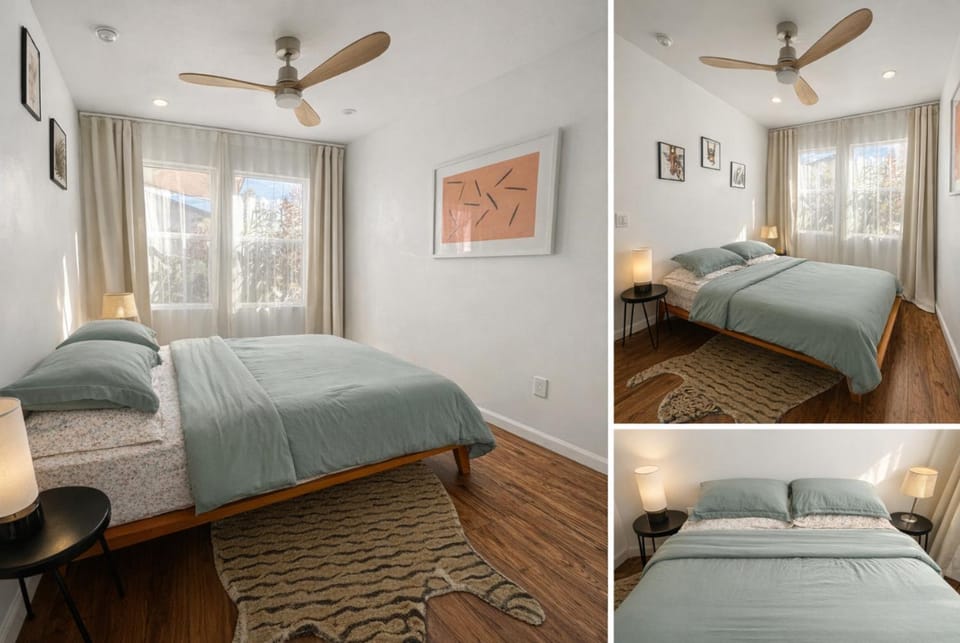 Bed, Bedroom
