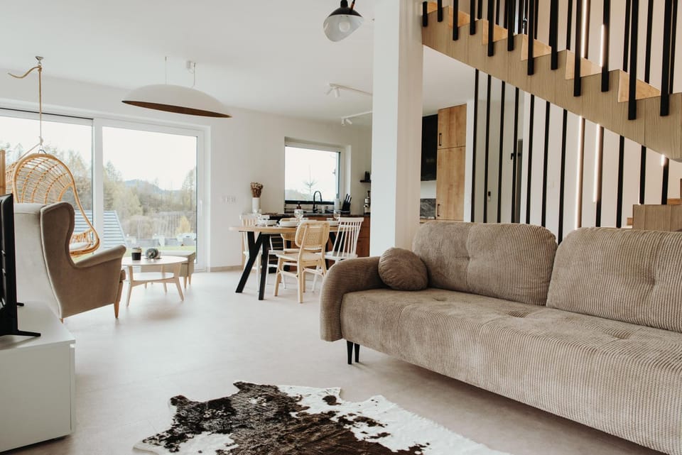 Living room, Seating area, Dining area