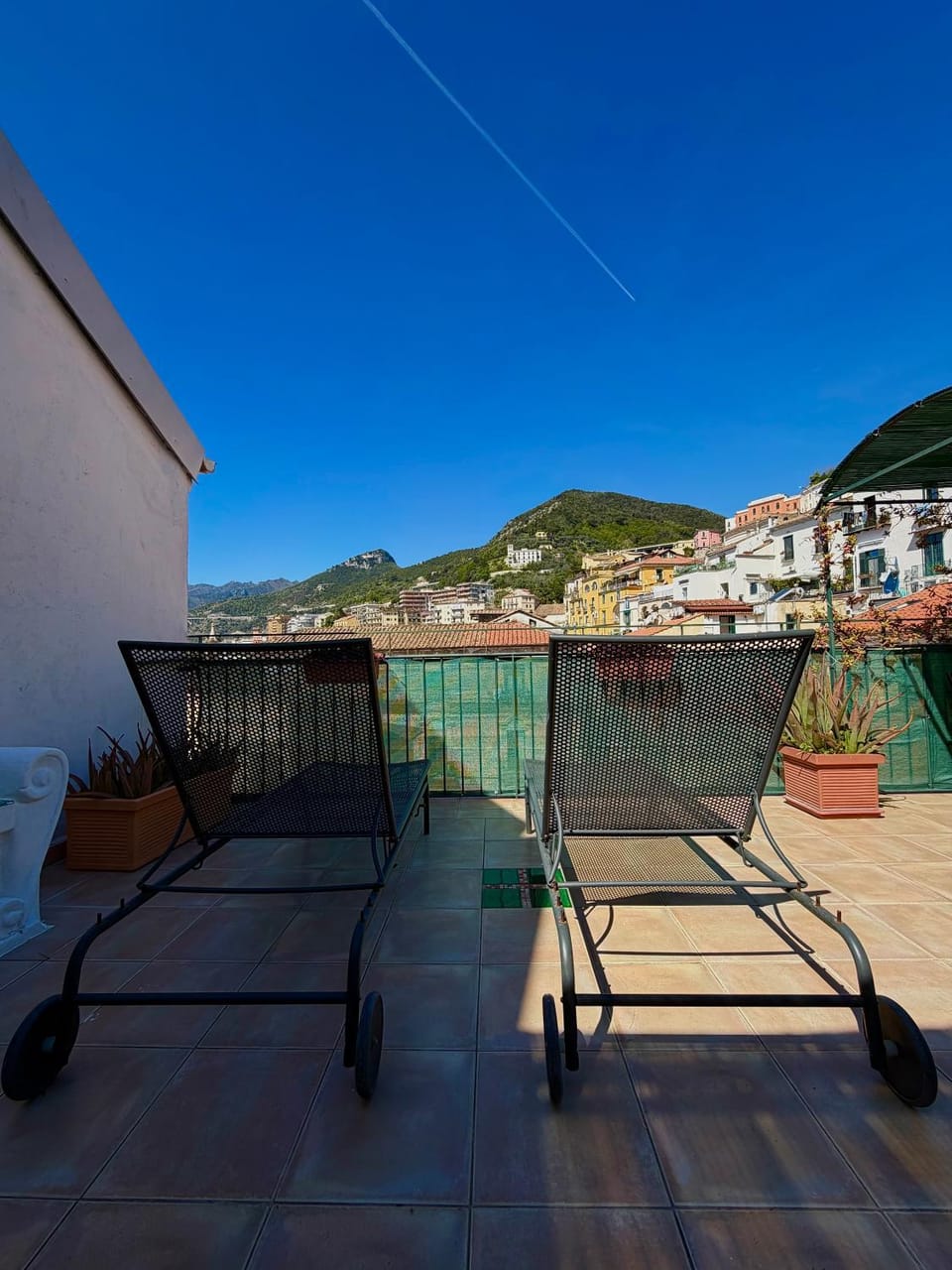 Patio, Day, Natural landscape, View (from property/room), Balcony/Terrace, Mountain view, sunbed