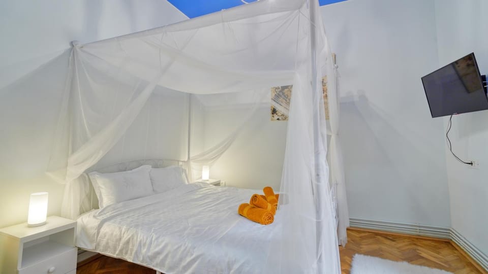 2 Bedroom OldTown Mountain View Apartment with private terrace and high ceilings rooms Apartment in Brasov