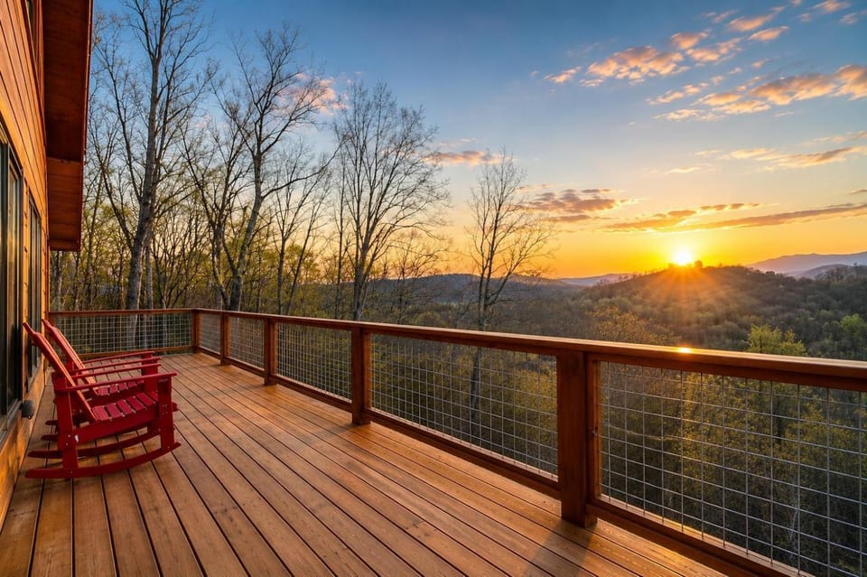 Natural landscape, Balcony/Terrace, Mountain view