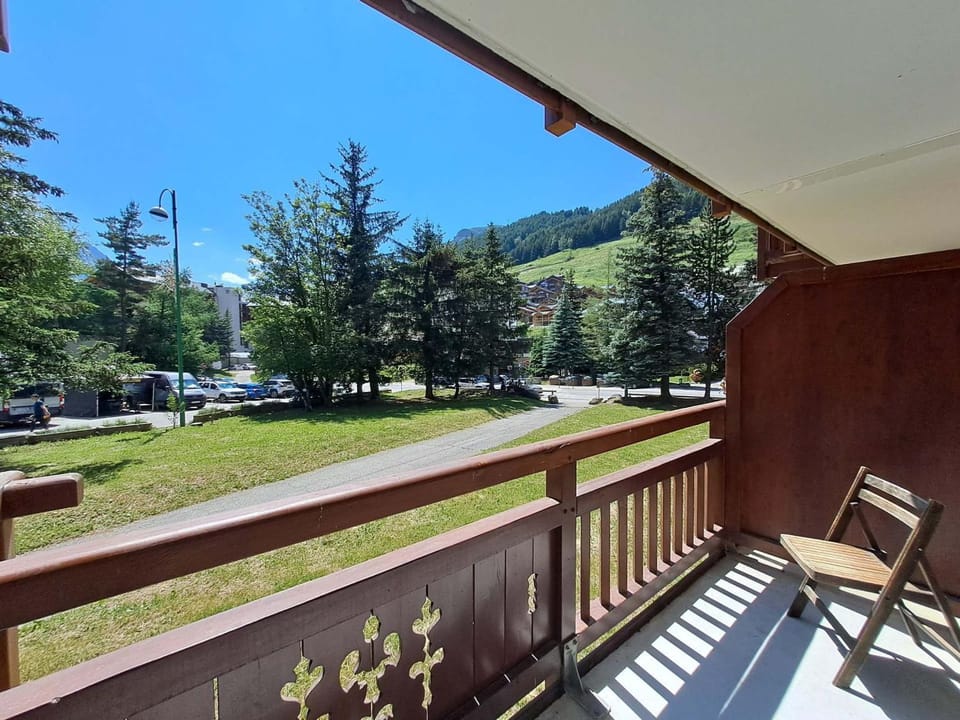 Studio au pied des pistes avec balcon et animaux acceptés Apartment in Les Deux Alpes