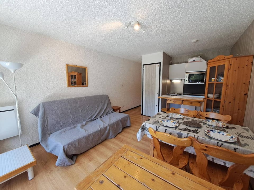 Studio au pied des pistes avec balcon et animaux acceptés Apartment in Les Deux Alpes