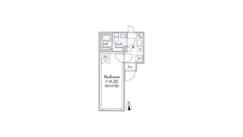 Rento Park Shiba 401 Apartment in Kanagawa Prefecture