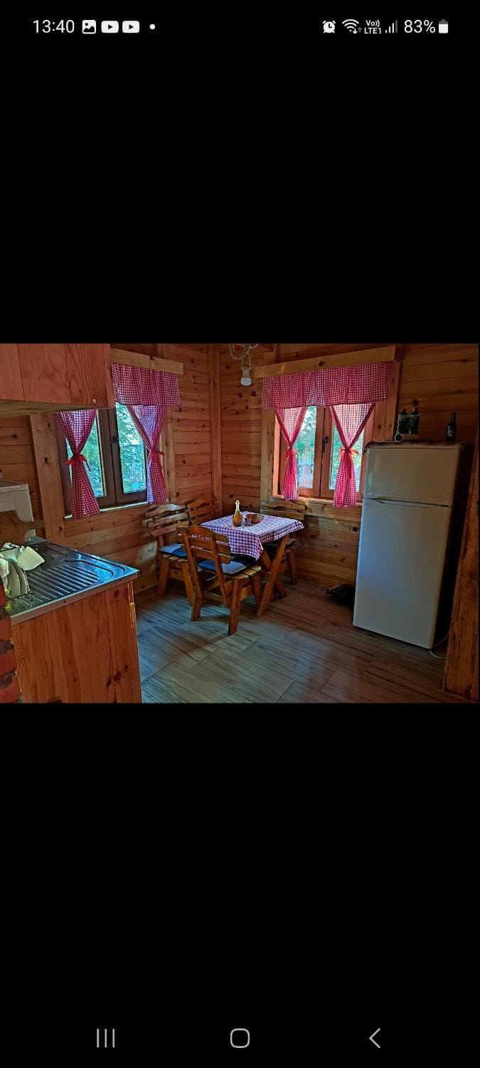 Kitchen or kitchenette, Dining area