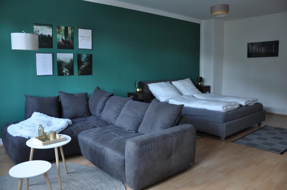 Living room, Bedroom