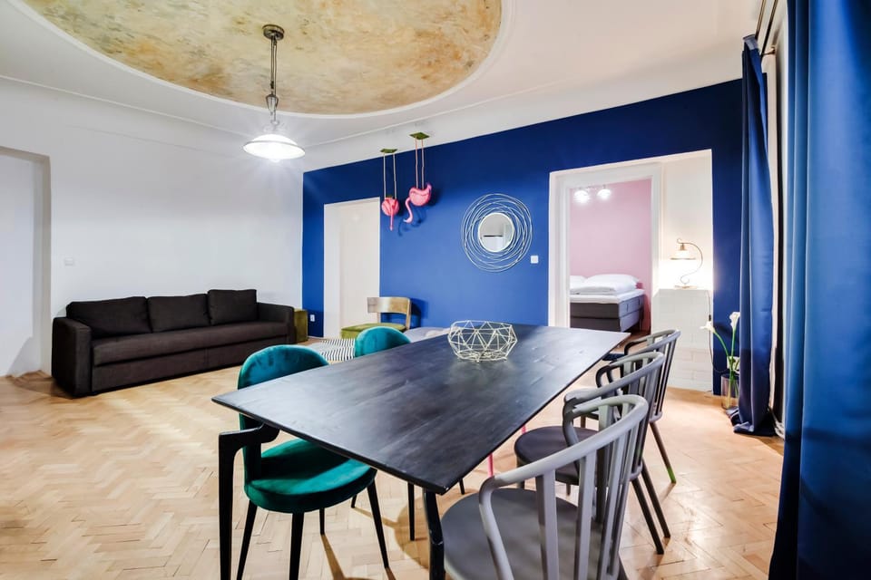 Living room, Dining area, Bedroom