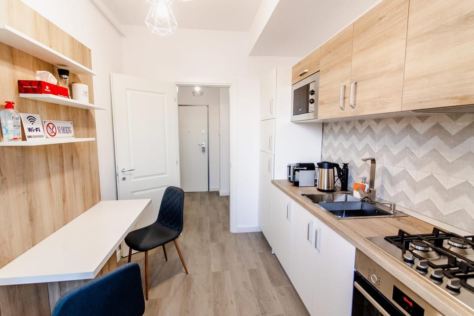 Coffee/tea facilities, Kitchen or kitchenette, Dining area, minibar, pet friendly, stove, toaster