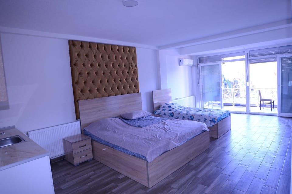 Bed, River view