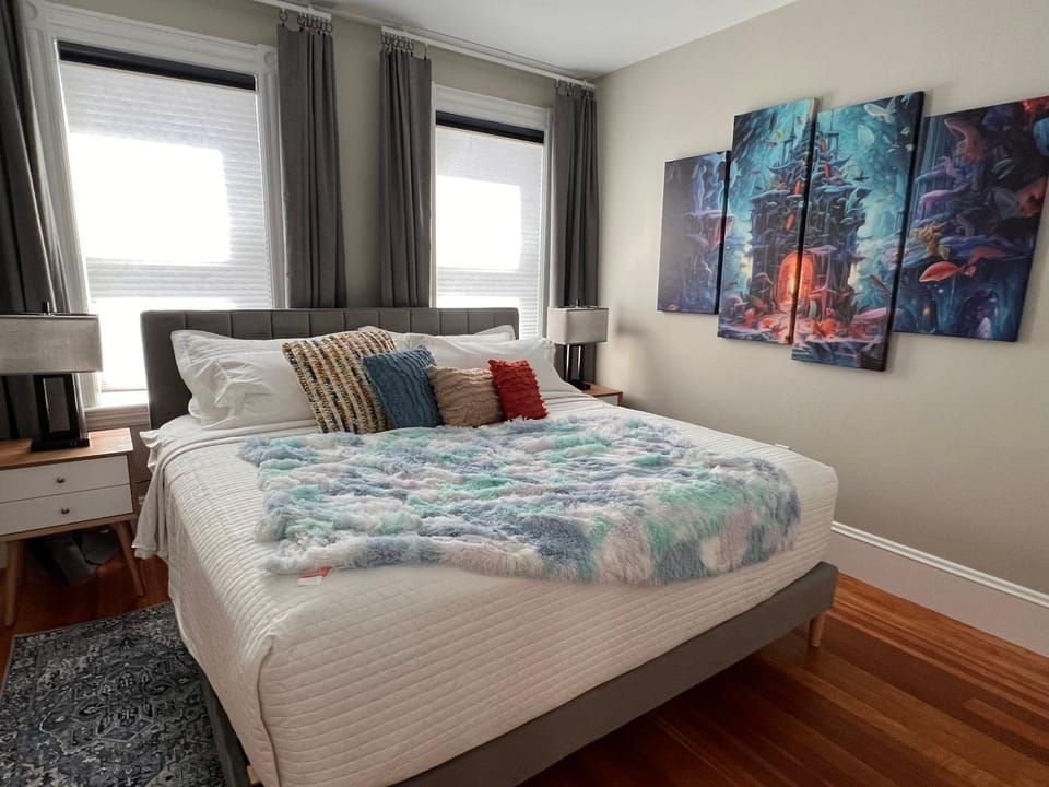 Bed, Bedroom
